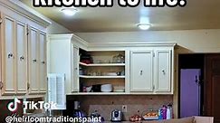 Do you wish you could paint your kitchen cabinets ? Afraid that sanding, priming & sealing will take too much time & leave too much room for error ? Thats why Paula invented #allinonepaint ….the only paint that truly requires that you Just Clean & Paint. Thats it! Today save 50% on our 2 quart cabinet bundles & get everything you need (including tools) to paint your kitchen cabinets. Code KITCHEN50. #heirloomtraditionspaint #paintingcabinets #kitchencolors #cabinetpainting #diy cabinet paint tha