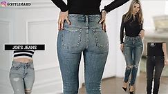 MOST FLATTERING JEANS LOOKBOOK - For Small Waist To Hip Ratio (hourglass)