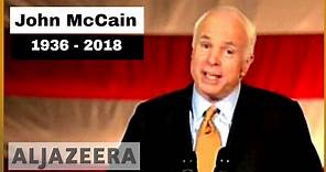 🇺🇲 US Senator John McCain dies aged 81 | Al Jazeera English