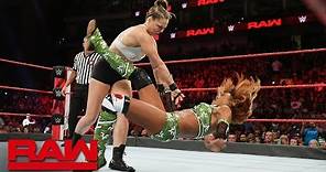 Ronda Rousey vs. Alicia Fox: Raw, Aug. 6, 2018