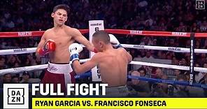 Ryan Garcia VICIOUSLY KOs Francisco Fonseca In Round 1