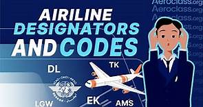 Airlines Designators and Codes | Aeroclass Lessons