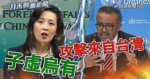 譚德塞怒嗆攻擊來自台灣 外交部：控訴子虛烏有要求道歉【一刀未剪看新聞】
