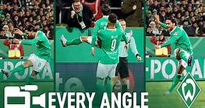 Leonardo Bittencourt Goal vs. Borussia Dortmund | EVERY ANGLE | SV WERDER BREMEN