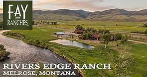 Montana Luxury Home For Sale | 9,322± SF | Rivers Edge Ranch | Melrose, MT