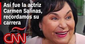 Murió Carmen Salinas, aquí recordamos su carrera como actriz e ícono de la farándula mexicana