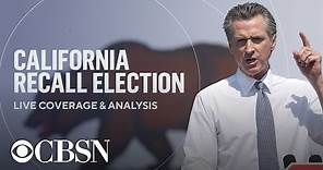 California recall election coverage and analysis | full video