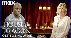 Steve Toussaint & Eve Best Get To Know Each Other | House of The Dragon | Max