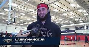 Larry Nance Jr. talks Defense, LA Clippers | Pelicans-Clippers Shootaround 1/5/24