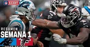 Carolina Panthers vs. Atlanta Falcons | Semana 1 NFL 2023 | NFL Highlights Resumen en español