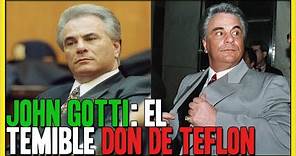 John Gotti: El Temible Don de Teflon LIDER de la Familia Gambino