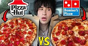 PIZZA HUT vs DOMINOS Taste Test