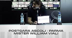 Mister William Viali | Postgara Ascoli-Parma | Ascoli Calcio
