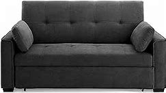 Night & Day Furniture Nantucket Queen Charcoal Sofa Sleeper