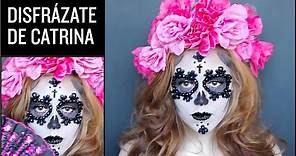 Maquillaje de Catrina | Disfraces Fáciles Paso a Paso | Joanna Alanis
