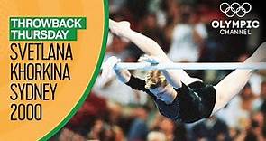Gold for Svetlana Khorkina! - Uneven Bars in Sydney 2000 | Throwback Thursday