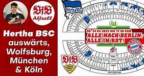 Hertha BSC vs VfB Stuttgart Tickets & Wolfsburg, München, Köln | VfB Aktuell