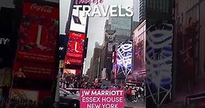 JW Marriott Essex House New York hotel tour & fishing in Central Park?! #newyorkcity