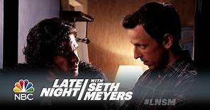 Seth Brings Jon Snow to a Dinner Party - Late Night with Seth Meyers