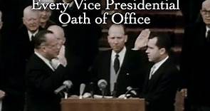 Every Vice Presidential Oath of Office (John Nance Garner - Kamala Harris)