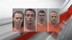 Four charged in Lexington County jail contraband case