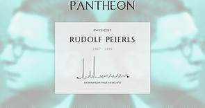 Rudolf Peierls Biography - German-born British physicist (1907–1995)