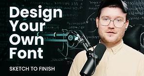 How To Design Your Own Font 2020