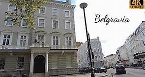 [4K] London Walk - Exploring The Embassies and Grand Houses of Belgravia