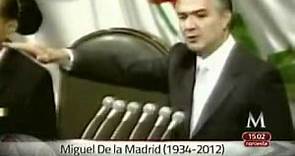 Toma de protesta Miguel de la Madrid como Presidente en 1982
