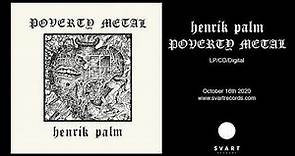 Henrik Palm - Concrete Antichrist (Official Audio)