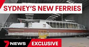 Sydney’s newest ferries to cruise the Parramatta River in 2024 | 7 News Australia