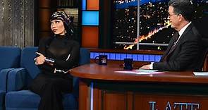 The Late Show with Stephen Colbert:We Always Turn The F Up On Tour - Nicki Minaj