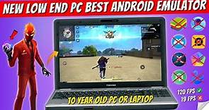 New Low End PC Best Emulator For Free Fire | Best Android Emulator For PC