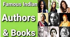 Famous Indian Authors and their Books