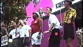 Gay Pride 1991 - The Flirtations (1 of 3) - "Why Do Fools Fall in Love"
