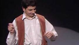 Rowan Atkinson Live - Star of Mr.Bean - Funny invisible drum