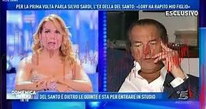 Domenica Live, Lory Del Santo-Silvio Sardi: scontro in diretta