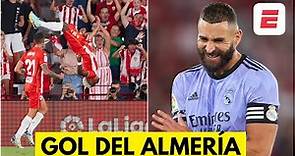 GOL DEL ALMERÍA. Ramazani sorprende al REAL MADRID en el inicio de la temporada | La Liga