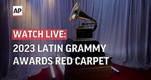 Latin Grammy 2023: Watch live as stars arrive on the red carpet (en vivo)