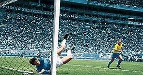Gordon Banks, atajada a Pelé en México 70 (narración en español)
