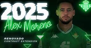 ¡Álex Moreno renueva con el Real Betis hasta 2025! ⚡😃