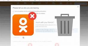 How to Delete your Odnoklassniki Account (OK.ru account)