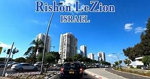 Rishon LeZion 4K Driving in Israel 2021ראשון לציון ישראל