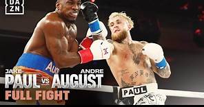 HUGE KO | Jake Paul vs. Andre August Full Fight