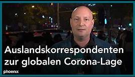 Auslandskorrespondenten zur globalen Corona-Lage am 19.10.20