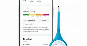 Kinsa QuickCare Smart Digital Thermometer - Medical Termometro FDA Cleared