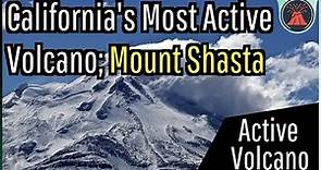 The Active Volcano in California; Mount Shasta