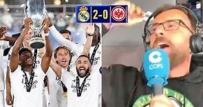 ¡El Madrid conquistó su quinta SUPERCOPA DE EUROPA! Así se vivió el primer título de la temporada