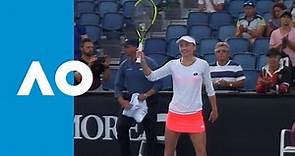 Kirsten Flipkens v Aliaksandra Sasnovich match highlights (1R) | Australian Open 2019
