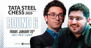 Tata Steel Chess 2023 | Round 6 | Commentary by Peter Svidler & David Howell